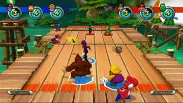 Mario Sports Mix screen shot game playing